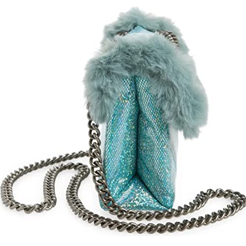 Kurt Geiger London Faux Fur Mini Kensington Pale Blue One Size