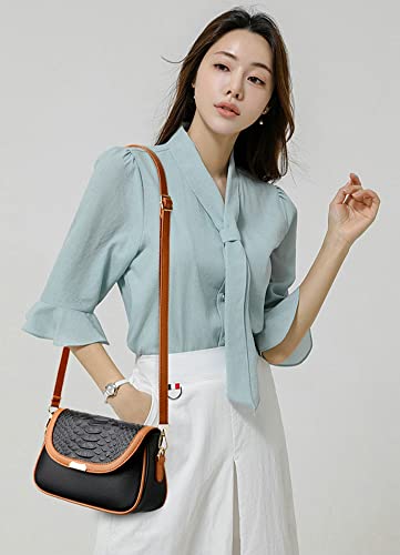 Soft Leather Crossbody Bag for Women Large Capacity Hobo Handbags Satchel Purse Chic Shoulder Bag Tote