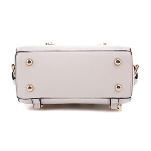 SG SUGU Mini Convertible Top Handle Satchel Bag Fashion Crossbody Backpack Purse|Off White