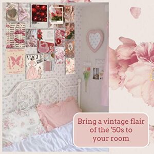 97 Decor Coquette Room Decor - Pink Coquette Posters, Coquette Aesthetic Room Decor, Vintage Coquette Decor, Coquette Wall Decor, Coquette Photo Collage Pack Bedroom Pictures (8x10 UNFRAMED Prints)