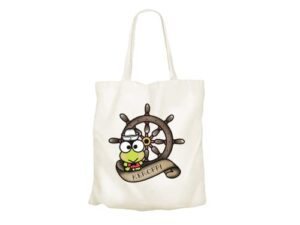 wicked rebels keroppi tattoo tote bag