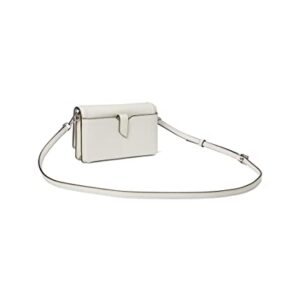 Michael Kors Jet Set Charm Small Phone Crossbody Optic White One Size