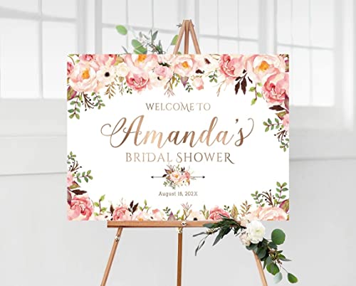 Bridal Shower Sign, Flower Bridal Shower, Greenery Shower Decoration, Bridal Shower Decorations, Bridal Shower Welcome Sign Greenery Welcome Sign, Bridal Shower Home Decor, Printable Welcome Sign