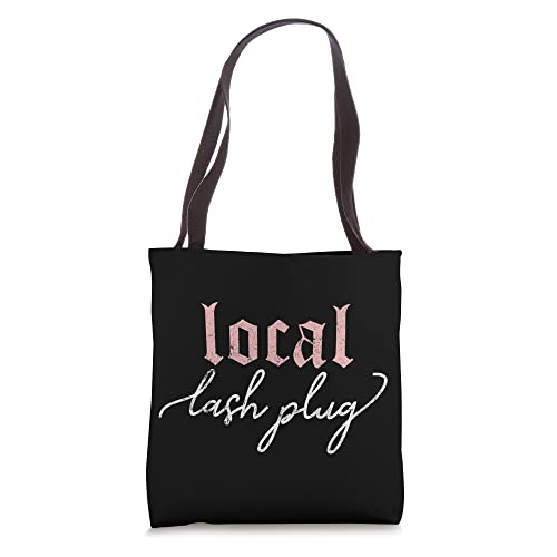 Vintage Local Lash Plug Lash Tech Lash Artist Tote Bag