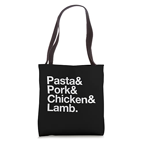 The Art of Pasta, Pork, Chicken & Lamb Tote Bag