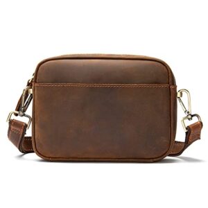 ivesign crossbody bag leather shoulder bags satchel handbag small crossbody purse for women