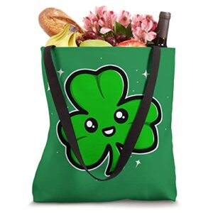Tie Dye Shamrock Lucky Four-leaf Clover St. Patrick's Day Tote Bag