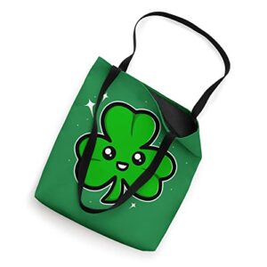 Tie Dye Shamrock Lucky Four-leaf Clover St. Patrick's Day Tote Bag