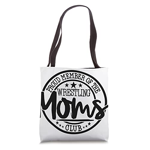 Wrestling Mom Life High School Wrestling Team Wrestling Mom Tote Bag