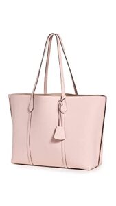 tory burch women’s perry triple-compartment tote, shell pink, one size