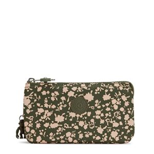 kipling creativity large printed pouch fresh floral
