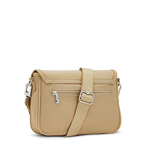 Kipling Inaki Crossbody Bag Natural Beige