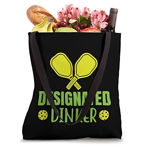 Funny Pickleball Designated Dinker Tote Bag