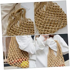 TENDYCOCO 1pc Shoulder Bags Crossbody Tote Bags for Women Crossbody Sling Bags for Women Woven Crossbody Bags for Women Crossbody Chain Bag Straw Hobo Bag Women Clutch Handbag Handbag Tote