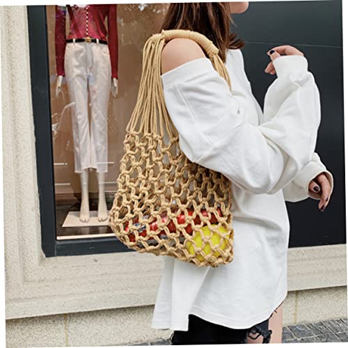 TENDYCOCO 1pc Shoulder Bags Crossbody Tote Bags for Women Crossbody Sling Bags for Women Woven Crossbody Bags for Women Crossbody Chain Bag Straw Hobo Bag Women Clutch Handbag Handbag Tote