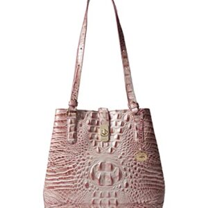 BRAHMIN Melbourne Fiora Satchel Pink Icing One Size