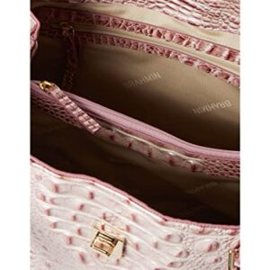 BRAHMIN Melbourne Fiora Satchel Pink Icing One Size