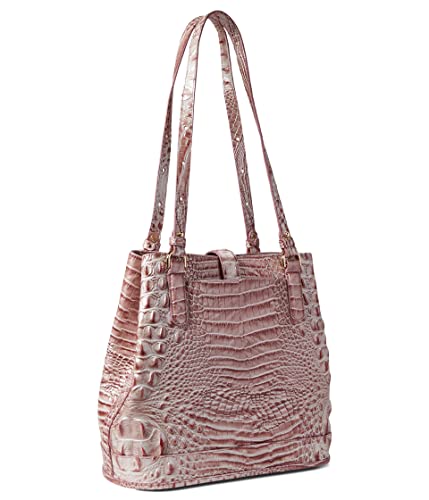 BRAHMIN Melbourne Fiora Satchel Pink Icing One Size