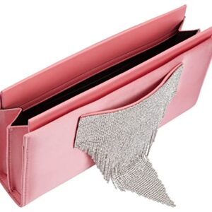 Giuseppe Zanotti, Josiane Crystal Clutches, One Size, Hot Pink