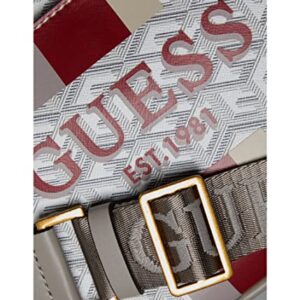 GUESS Vikky Camera Bag Stone Logo One Size