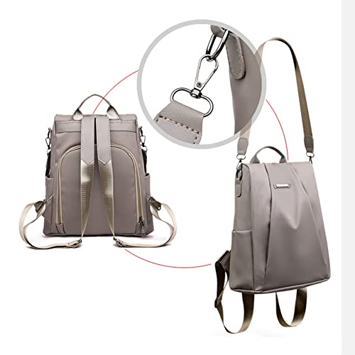 Women's Backpack Purse Fashion Travel Ladies Shoulder Bags College Shoulder Bags Anti-Theft Rucksack Handbags Travel bag Khaki