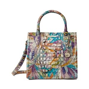 BRAHMIN Melbourne Small Caroline Satchel Flourish One Size