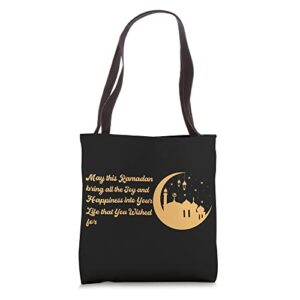 ramadan muslim islam arabic eid mubarak allah fasting tote bag