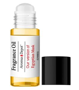 30 ml. egyptian musk roll-on perfume / skin body fragrance oil. our interpretation, pure-uncut. add a few drops to your aromatherapy diffuser. smell good all day, any day!