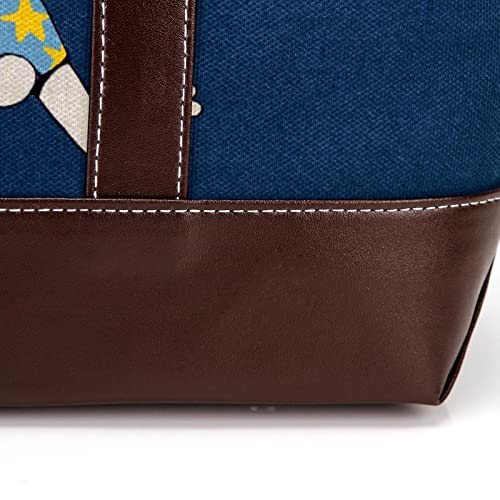 Cute Rabbit Tote Bags Large Leather canvas Purses and Handbags for Women Top Handle Shoulder Satchel Hobo Bags