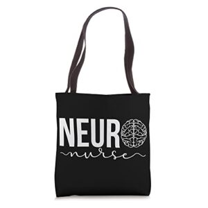 boho neuro nurse neuro nursing neuroscience nurse tote bag