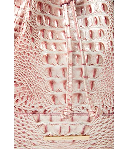 BRAHMIN Melbourne Marlowe Bucket Bag Pink Icing One Size