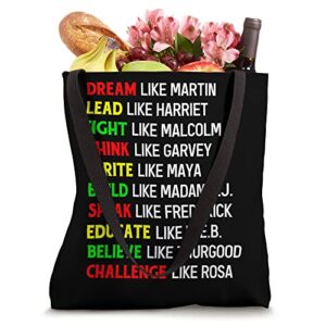 Black History Month Juneteenth Women Men Black Pride Tote Bag