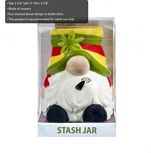 FASHIONCRAFT Gnome Stash Jar - Novelty Stash Jar