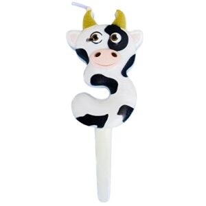 number birthday candles milk cow number candles party supplies number 3 candle for cake