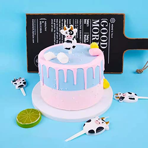 Number Birthday Candles Milk Cow Number Candles Party Supplies Number 3 Candle for Cake