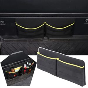 happyhorse for toyo-ta sen-na 2021-2023 car storage bag for center console storage bag, back box storage bag, seat storage bag mesh pocket accessories (trunk storage bag)