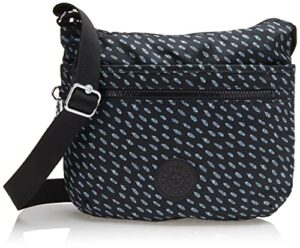kipling women’s arto crossbody, lightweight everyday purse, casual shoulder bag, ultimate dots