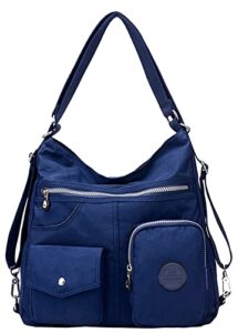 women’s tote canvas retro bag clutch bag crossbody shoulder bag handbag solid color muti pocket shopping purse