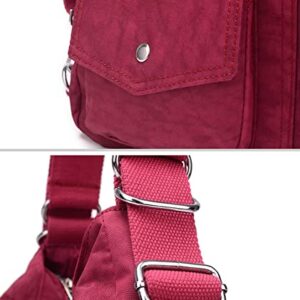 Women's Tote Canvas Retro Bag Clutch Bag Crossbody Shoulder Bag Handbag Solid Color Muti Pocket Shopping Purse