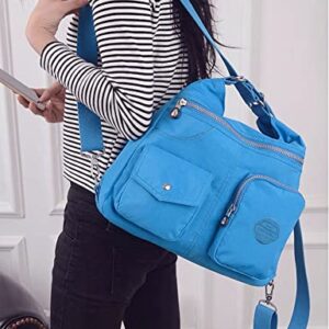 Women's Tote Canvas Retro Bag Clutch Bag Crossbody Shoulder Bag Handbag Solid Color Muti Pocket Shopping Purse