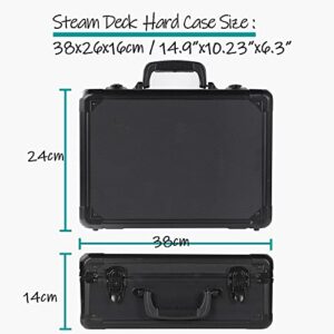 D DACCKIT Carrying Case for Steam Deck - Storage Case for Steam Deck Console & Accessories