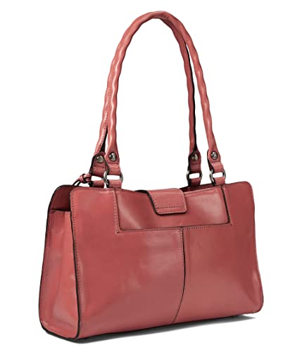 Patricia Nash Rienzo Satchel Old Rose One Size