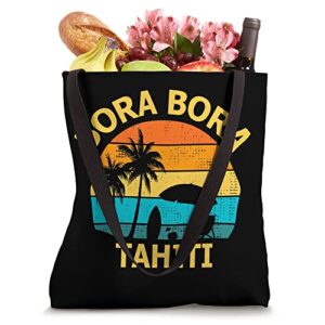 Travel Bora Bora Tahiti Vacation Souvenir Tote Bag