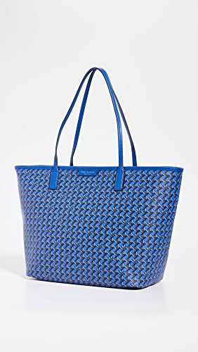 Tory Burch Women's Ever-Ready Tote, Mediterranean Blue, One Size