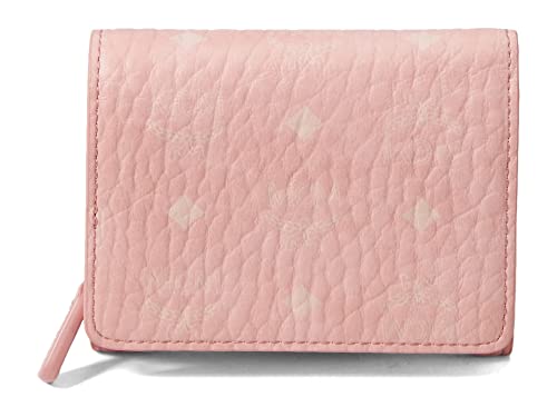 MCM Aren Vi Small Wallet Mini Blossom Pink Visetos One Size