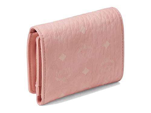 MCM Aren Vi Small Wallet Mini Blossom Pink Visetos One Size