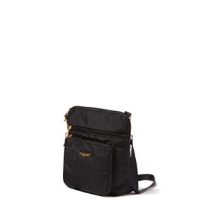 Baggallini Modern Pocket Crossbody Black/Gold Hardware One Size