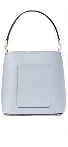 Kate Spade Darcy Small Bucket Bag Colorblcok Grain Leather (Pale Hydrangea Multi )