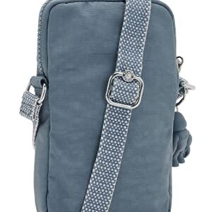 Kipling Women's Tally Minibag, Lightweight Crossbody Mini, Nylon Phone Bag, Brush Blue