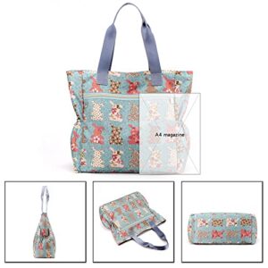 Tote Bag for Women Large Lightweight Handbags Casual Fashion Print Travel Bag Shoulder Bags for Women Purse